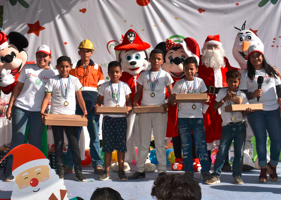 Corporación Montelimar y Cogeneración Green Power regalaron sonrisas esta navidad